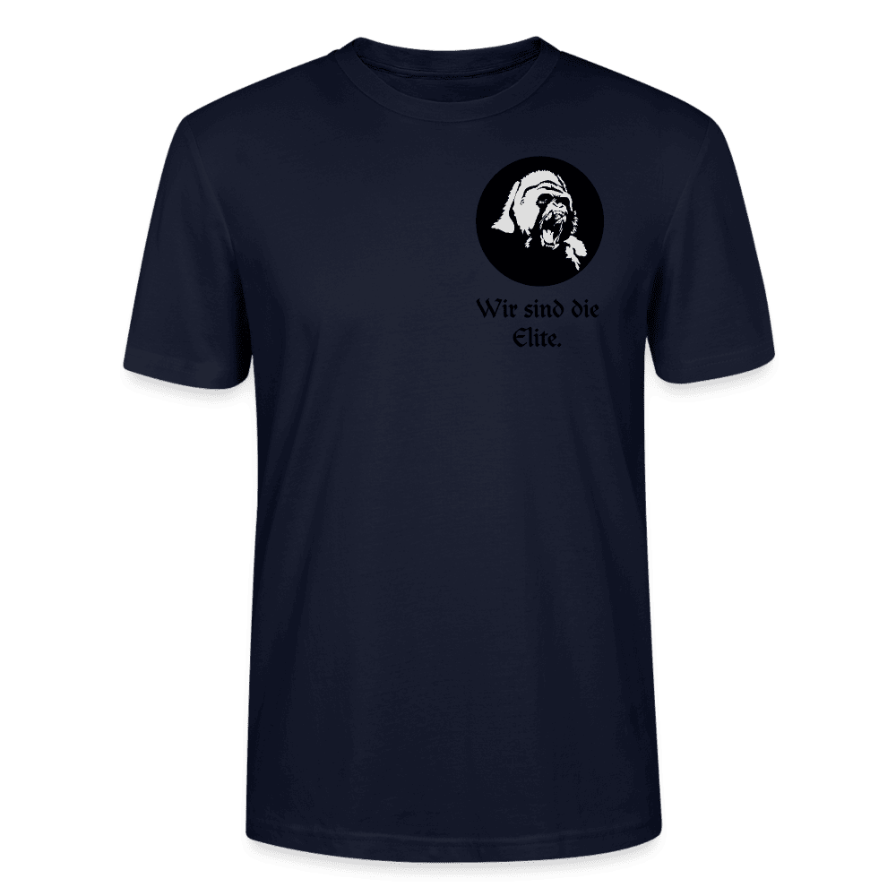 Herren Elite Crew Member T-Shirt, bequem und hochwertig in Navyblau