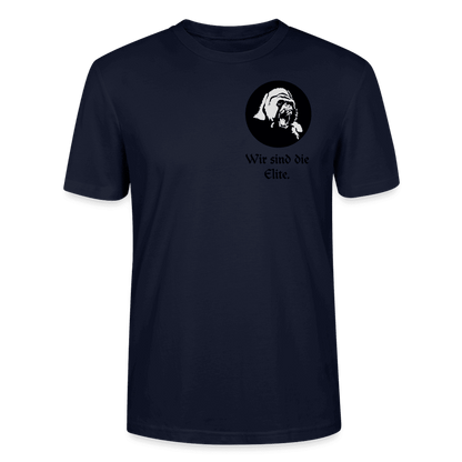 Herren Elite Crew Member T-Shirt, bequem und hochwertig in Navyblau