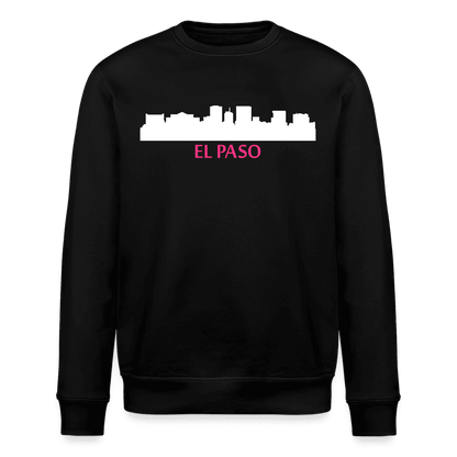 Herren Sweatshirt El Paso in Schwarz, zeitloses Design aus Bio-Materialien