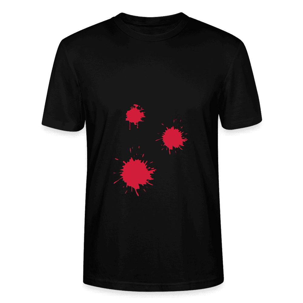 Herren T-Shirt Wolf aus Bio-Baumwolle in Schwarz, wild und nachhaltig