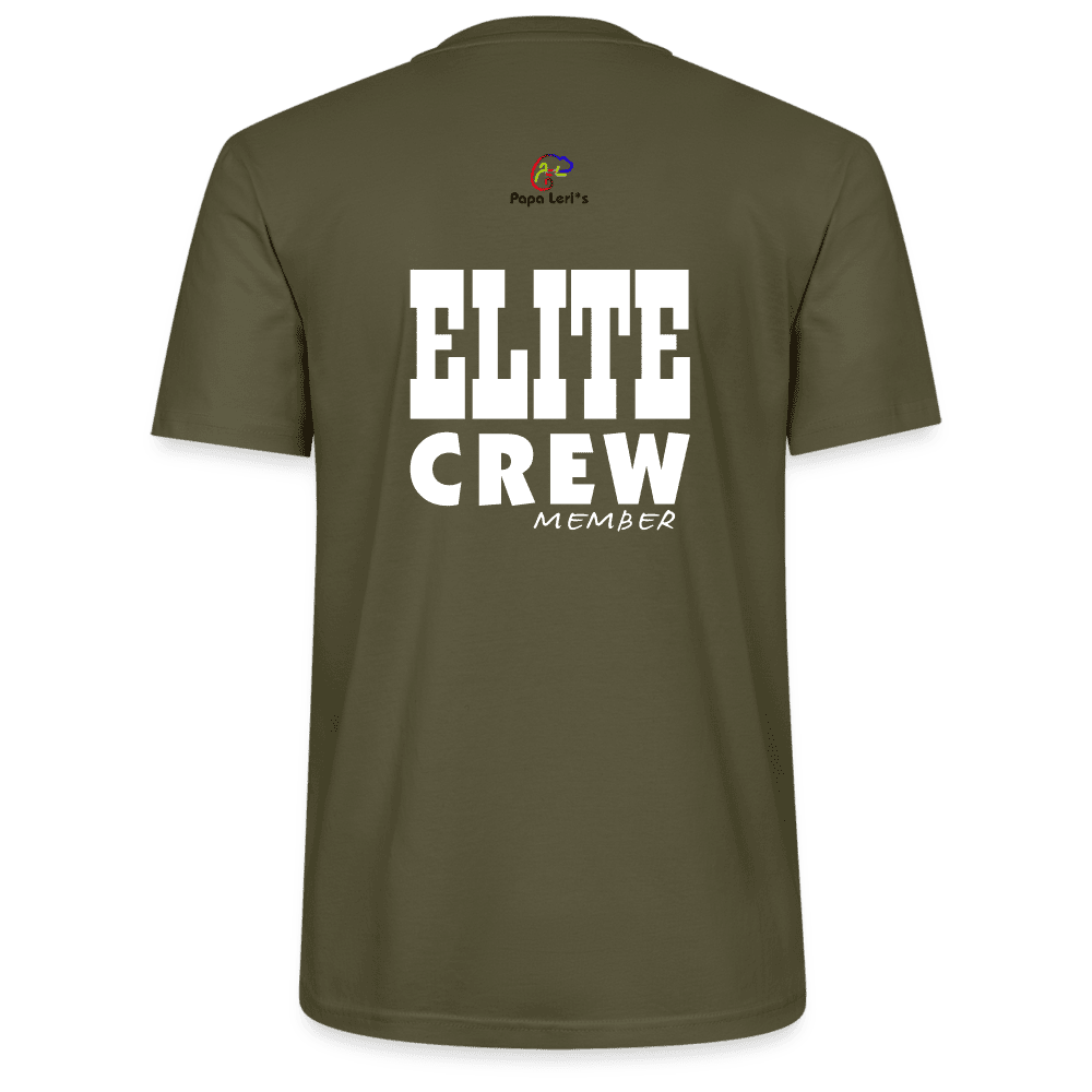 Hochwertiges Bio-Baumwolle T-Shirt für Herren, Elite Crew Member Edition