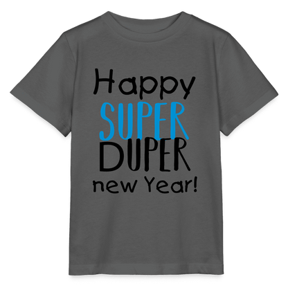 Kinder-T-Shirt mit Neujahrs-Motiv, nachhaltig produziert