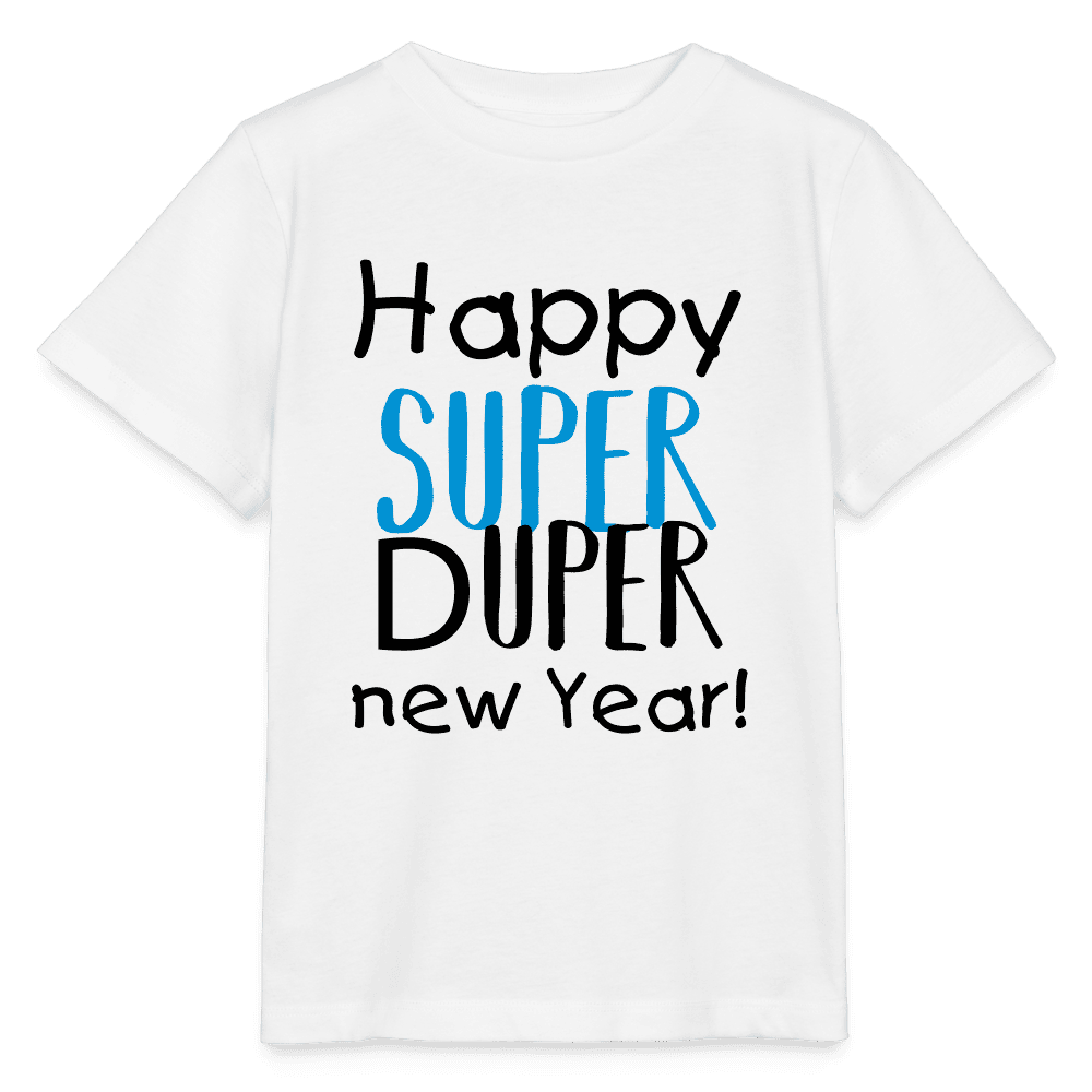 Kinder-T-Shirt New Year Edition in verschiedenen Farben aus Bio-Baumwolle