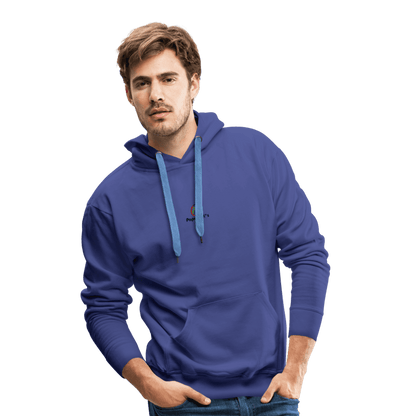 Männer Premium Hoodie aus Bio-Baumwolle mit modernem Smile-Motiv, umweltfreundlich