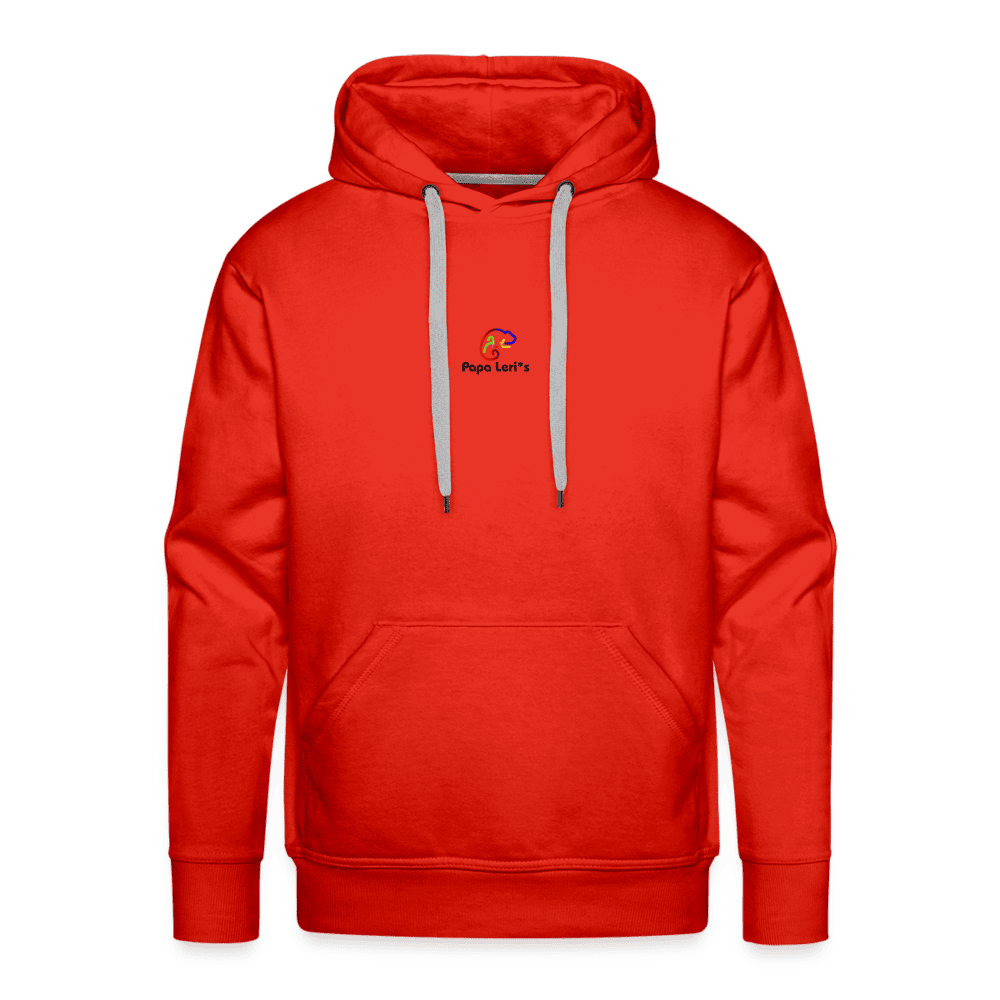 Männlicher Bio Hoodie mit stilvollem Smile-Motiv für einen coolen Look