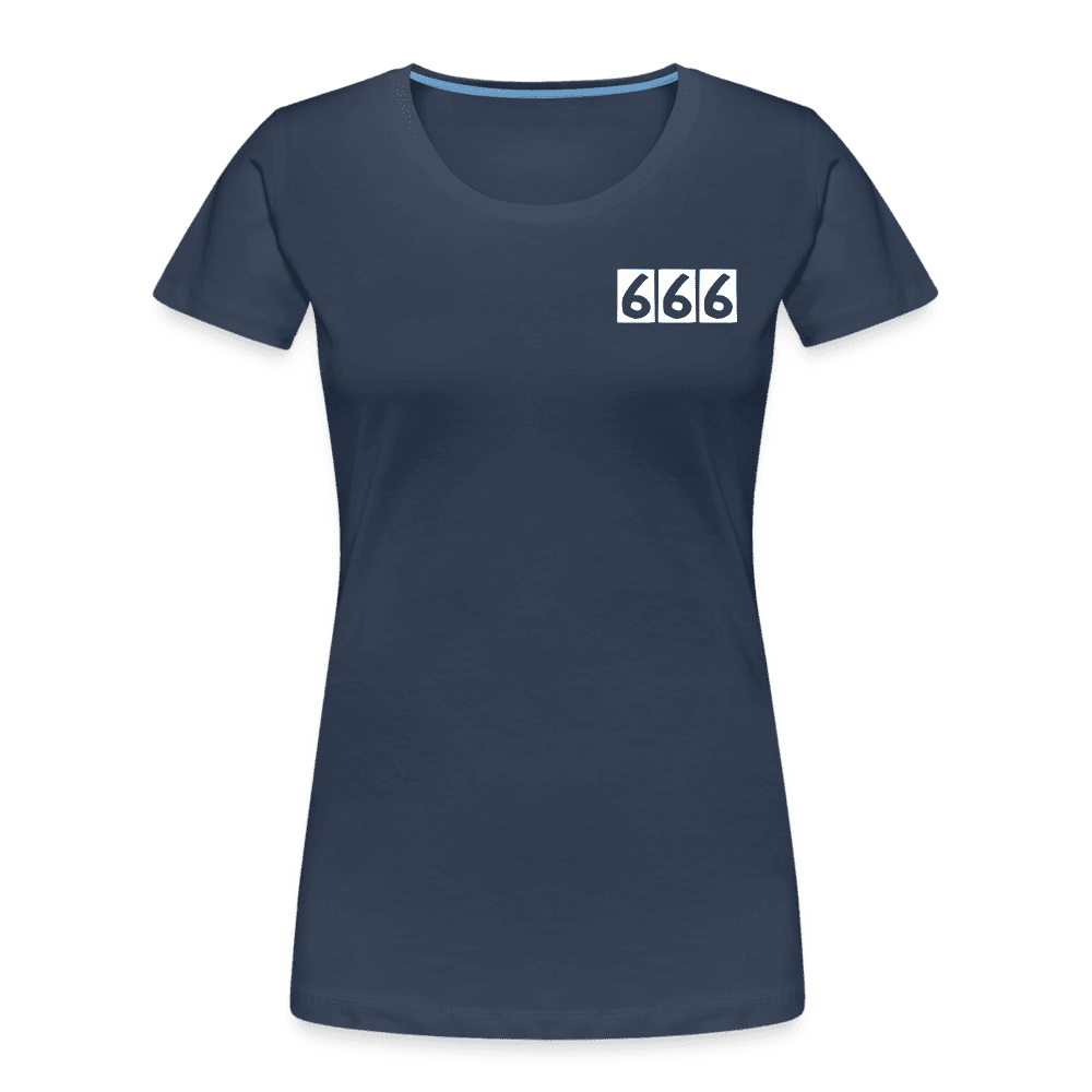 Modisches Bio-T-Shirt Devil's Team für Damen, in verschiedenen Farben erhältlich