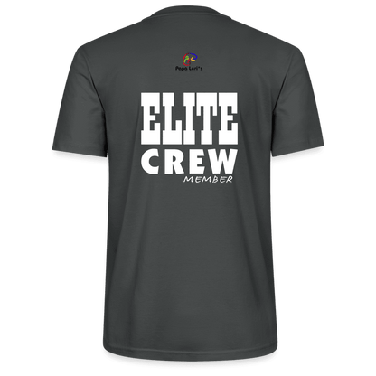 Nachhaltig produziertes Herren T-Shirt Elite Crew Member in Anthrazit