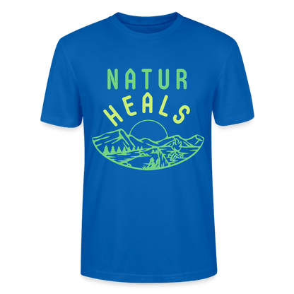 Nachhaltiges Bio T-Shirt 'Natur Heals' – Ideal für den umweltbewussten Alltag