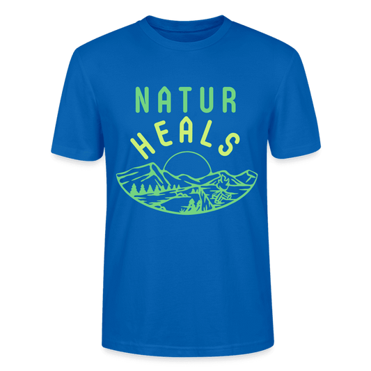 Nachhaltiges Bio T-Shirt 'Natur Heals' – Ideal für den umweltbewussten Alltag