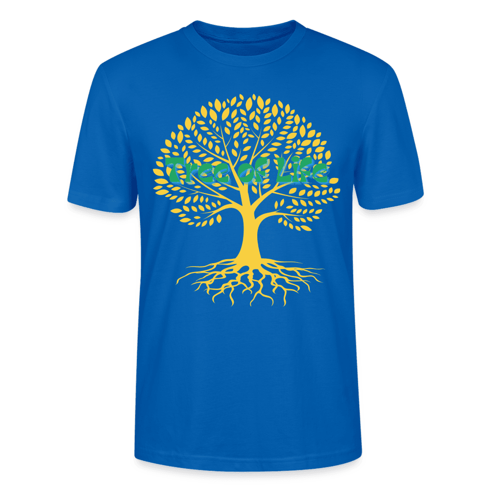 Nachhaltiges Bio T-Shirt 'Tree of Life' – Maritimer Stil mit Naturbezug