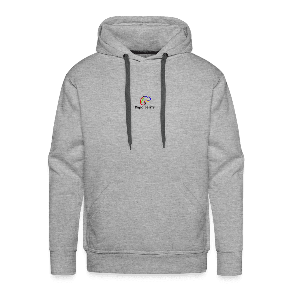 Premium Bio-Hoodie für Männer mit coolen Smile-Print, perfekt für den Alltag