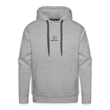 Premium Bio-Hoodie für Männer mit coolen Smile-Print, perfekt für den Alltag