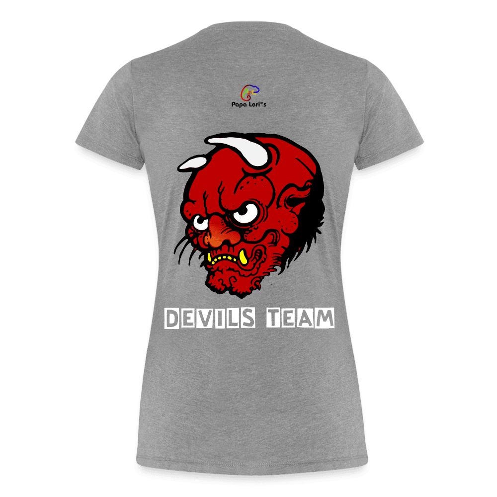 Premium Damen T-Shirt Devil's Team aus Bio-Baumwolle, fair produziert