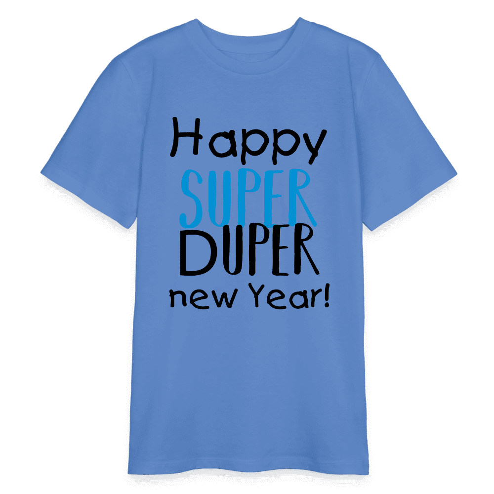 Teenager-T-Shirt New Year Edition in Blau mit Neujahrs-Motiv