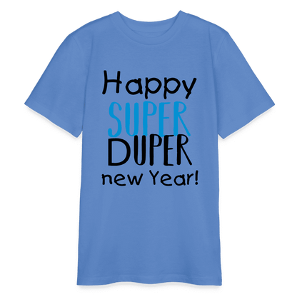 Teenager-T-Shirt New Year Edition in Blau mit Neujahrs-Motiv