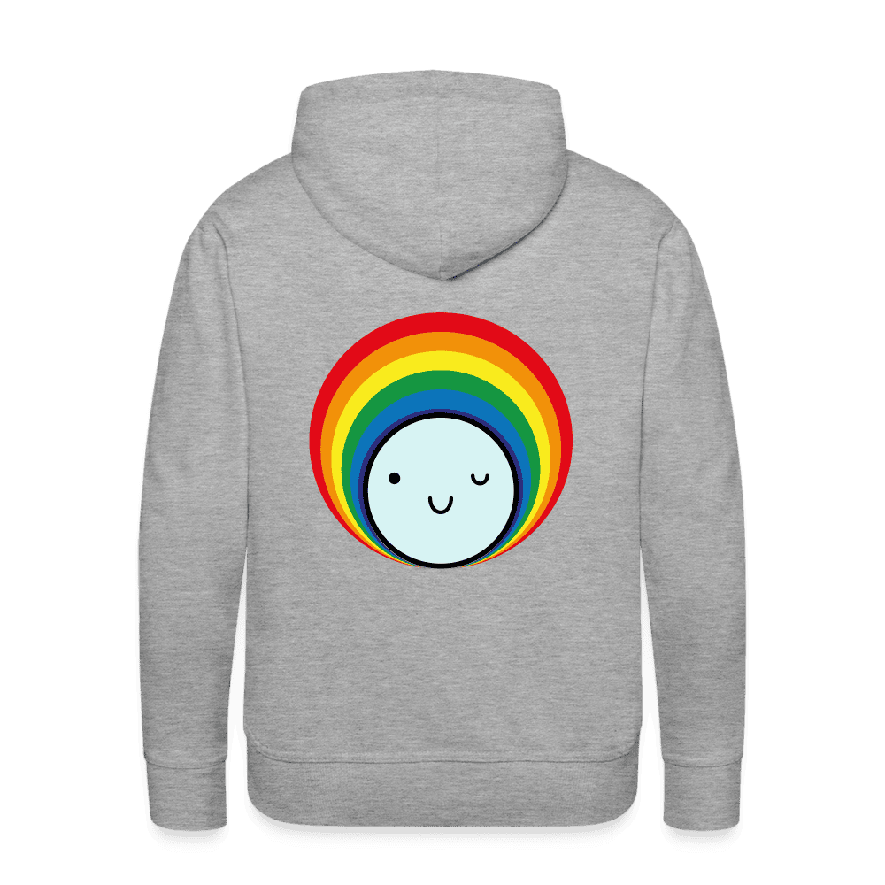 Trendiger Bio-Hoodie für Männer, mit einem positiven und modernen Smile