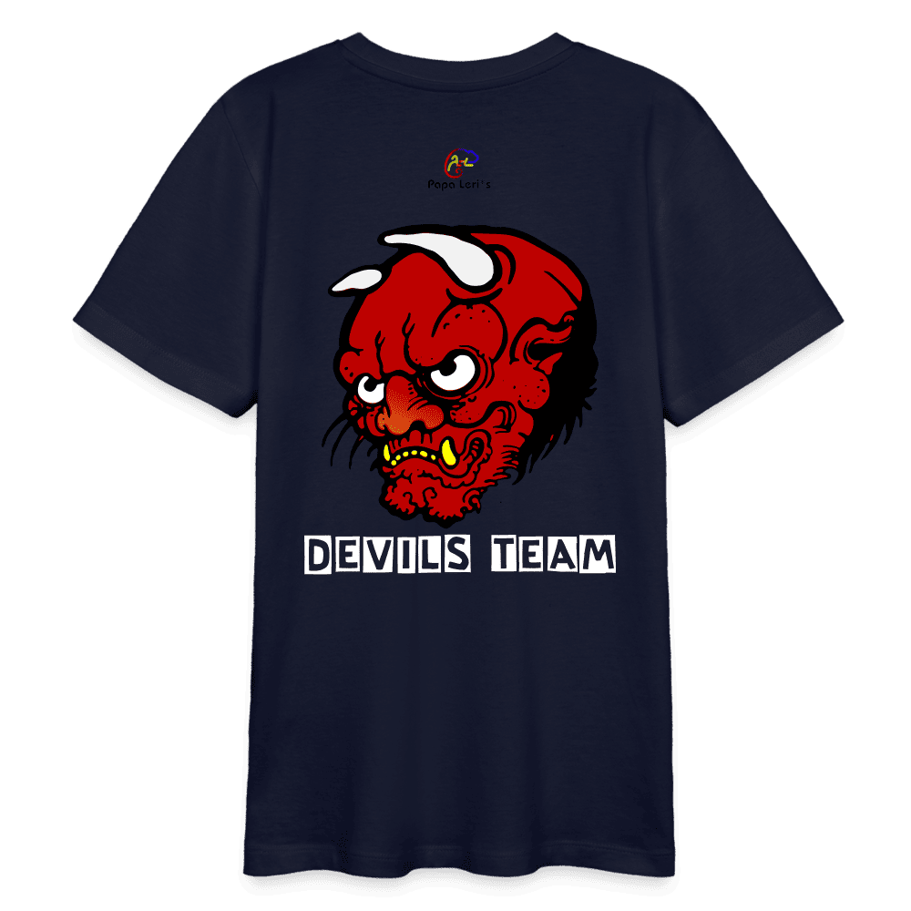 Umweltfreundliches Bio-T-Shirt für Teenager mit Devil's Team Print