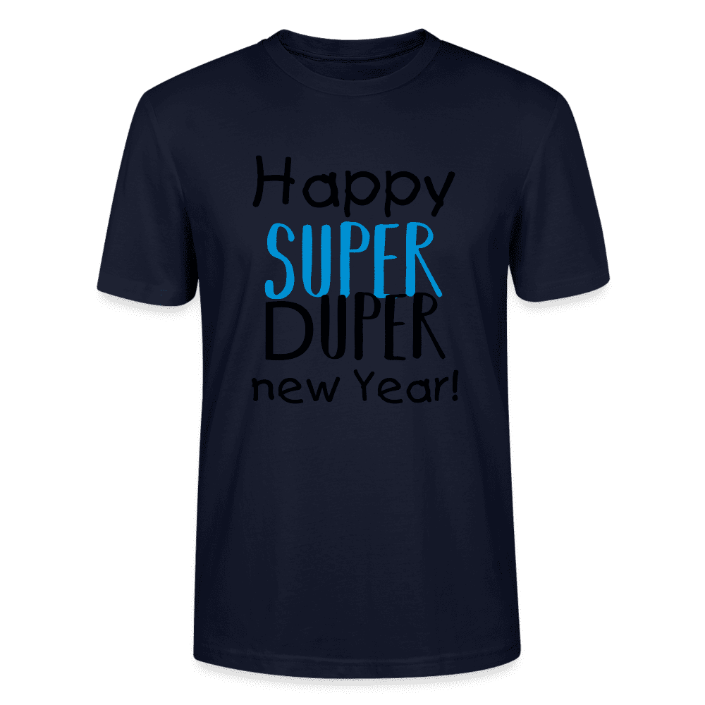 Umweltfreundliches T-Shirt für Damen und Herren, New Year Edition