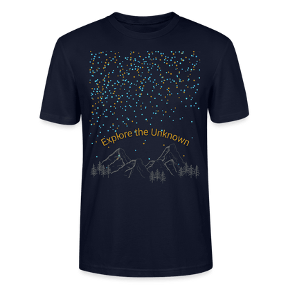 Unisex Bio T-Shirt 'Explore the Unknown' – Bequemes und stilvolles Oberteil