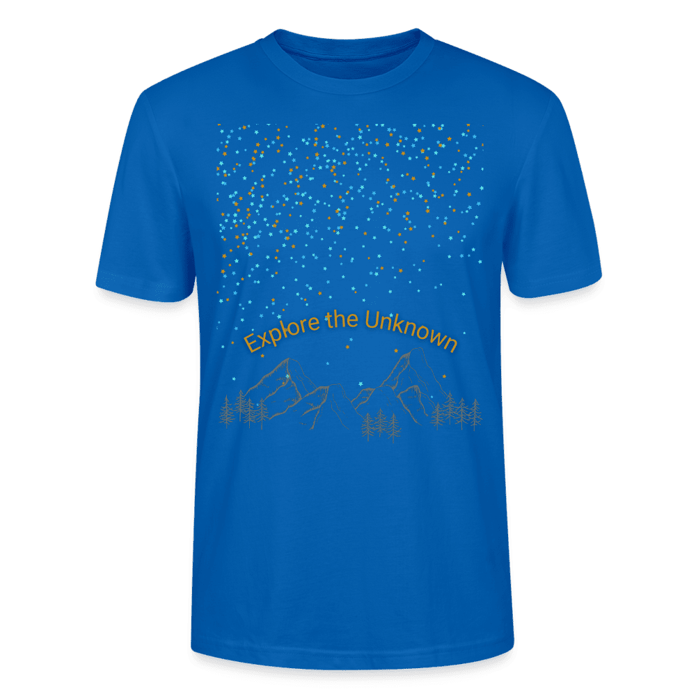 Unisex Bio T-Shirt 'Explore the Unknown' – Nachhaltige Mode für Damen und Herren