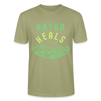 Unisex Bio T-Shirt 'Natur Heals' – Bequem, stylisch und umweltfreundlich