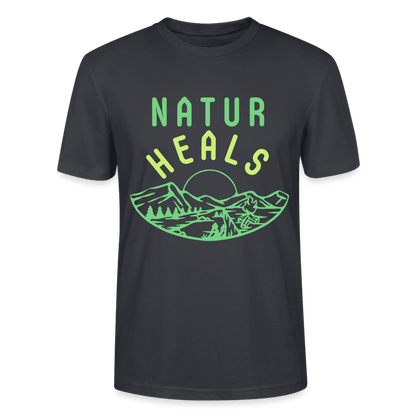 Unisex Bio T-Shirt 'Natur Heals' – Ein Statement für Naturverbundenheit