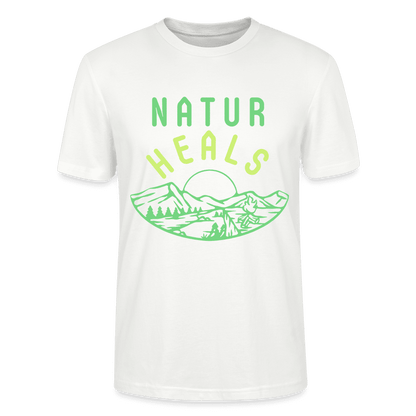 Unisex Bio T-Shirt 'Natur Heals' – Nachhaltige Mode aus 100% Bio-Baumwolle