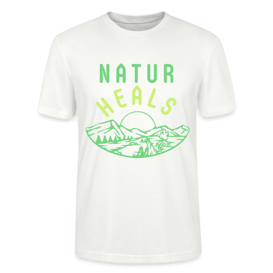 Unisex Bio T-Shirt 'Natur Heals' – Nachhaltige Mode aus 100% Bio-Baumwolle