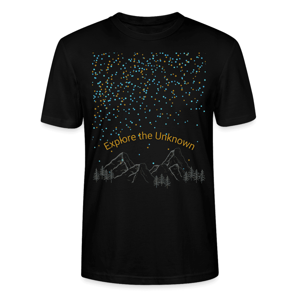 Unisex Shirt 'Explore the Unknown' – Nachhaltige Mode für Damen und Herren