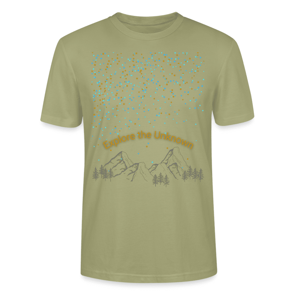 Unisex T-Shirt 'Explore the Unknown' – Hochwertige Bio-Baumwolle für Damen und Herren