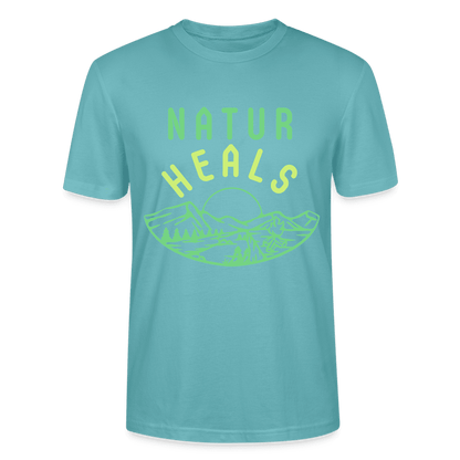 Unisex T-Shirt 'Natur Heals' – Nachhaltige Kleidung aus Bio-Baumwolle