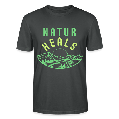 Unisex T-Shirt 'Natur Heals' – Langlebige und umweltfreundliche Mode